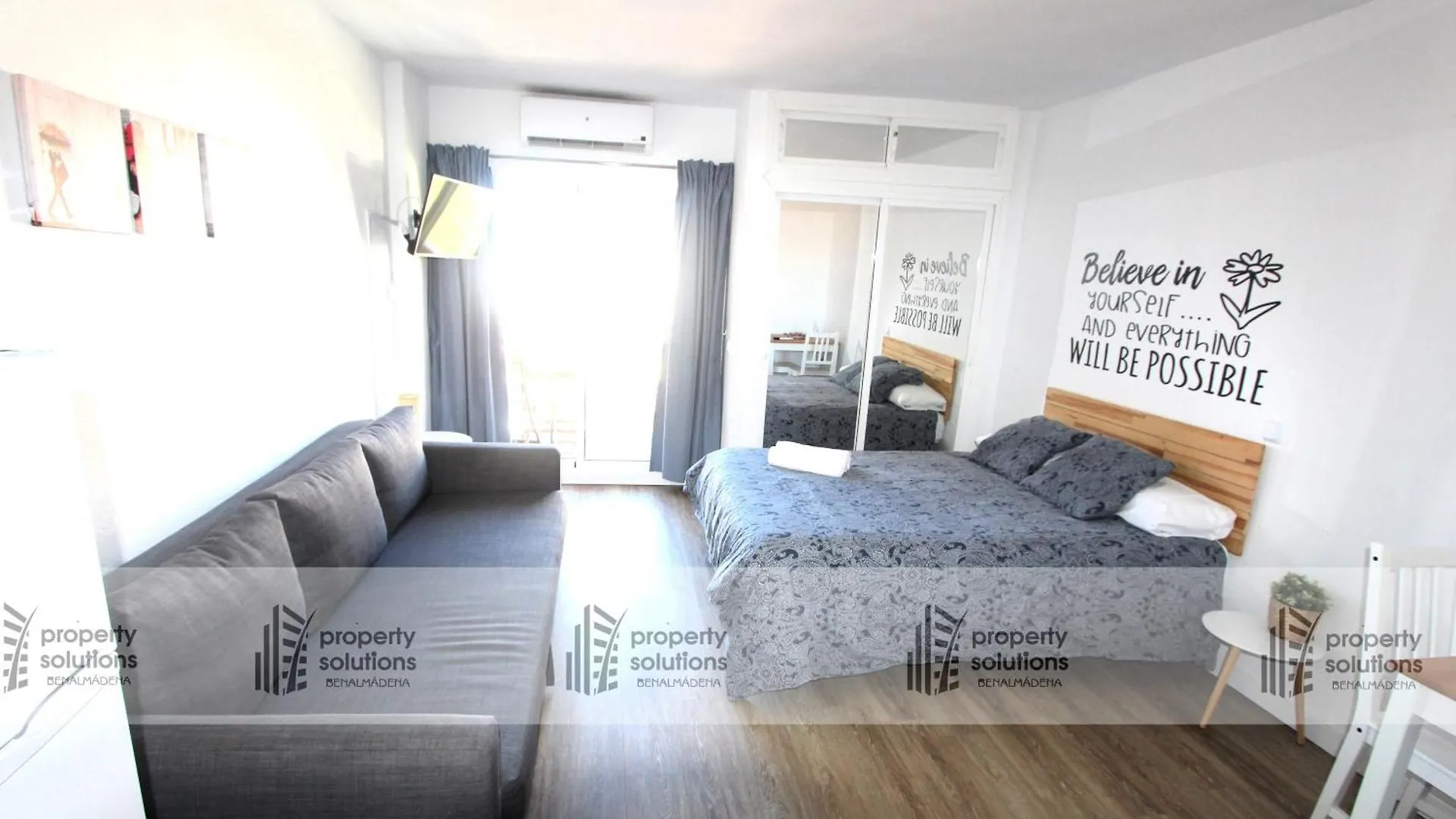 801 Estudio - Minerva Apartamentos - Vista Al Mar Y Montana - Piscina Y Playa Benalmádena 0*,  Španělsko